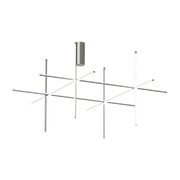 Lámpara de techo design de acero plateado 95 cm c4 Coordinates - Flos