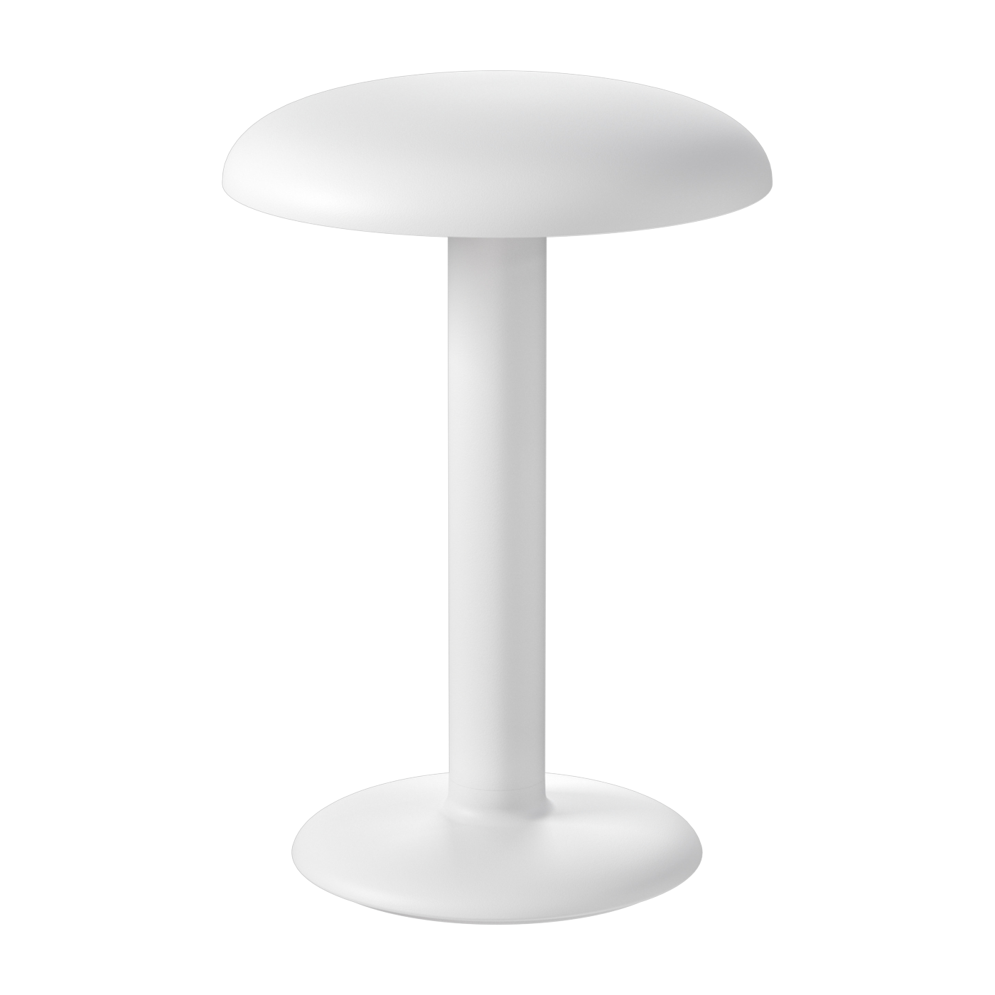 Lámpara de mesa portátil design blanco mate Gustave - Flos