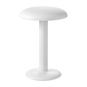 Lampe de table portable design blanc mat Gustave - Flos