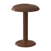 Lampe de table portable design marron laqué Gustave - Flos