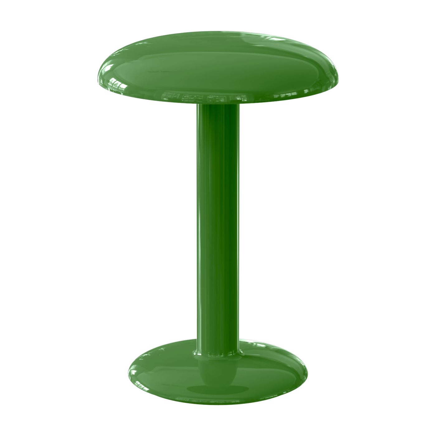 Lampe de table portable design vert laqué Gustave - Flos