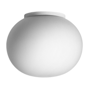 Piccola lampada a specchio in vetro opale 8, 5 x 11, 2 cm Glo-Ball - Flos