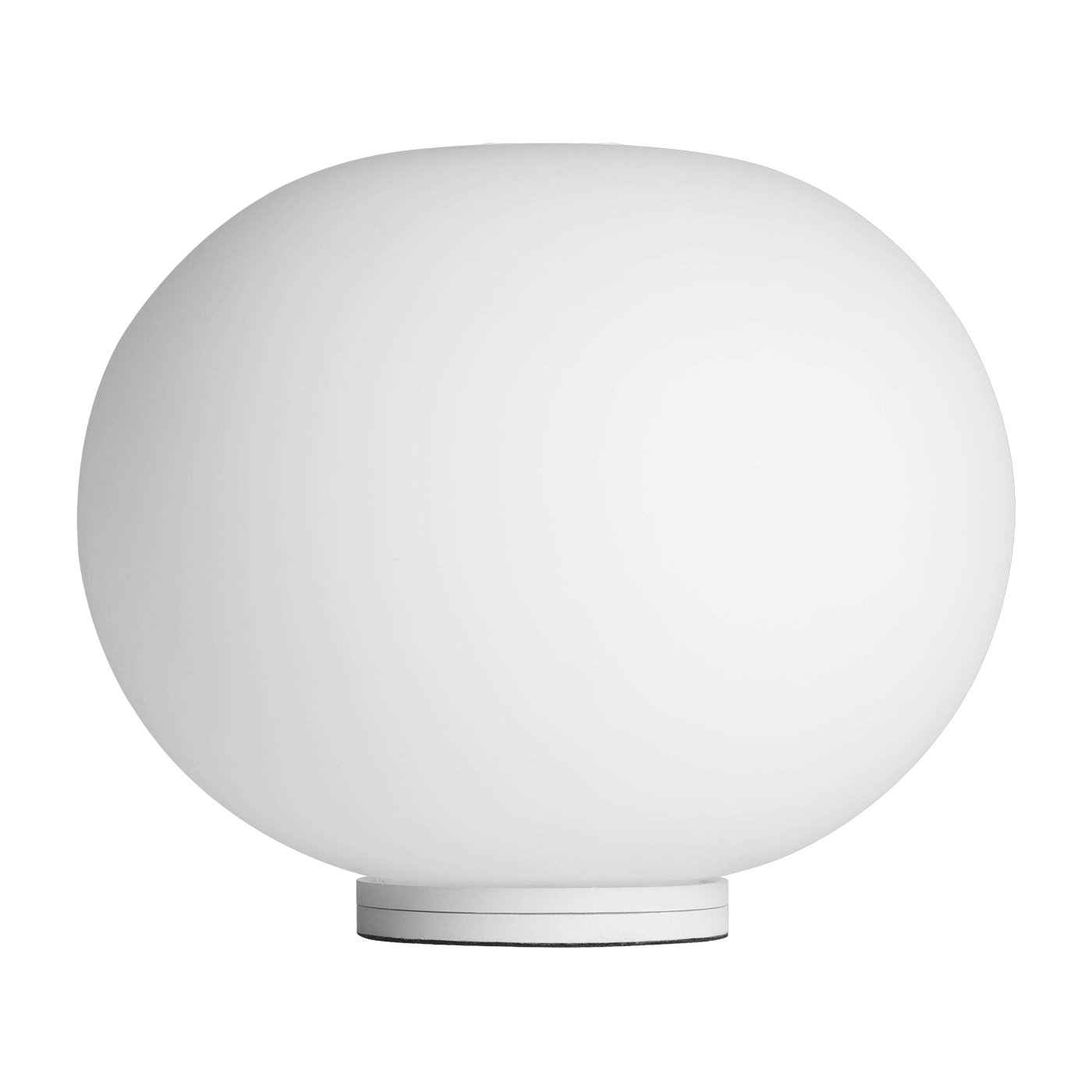 Dimmbare Tischlampe design aus Opalglas 19 x 16 cm Glo-Ball - -. Flos