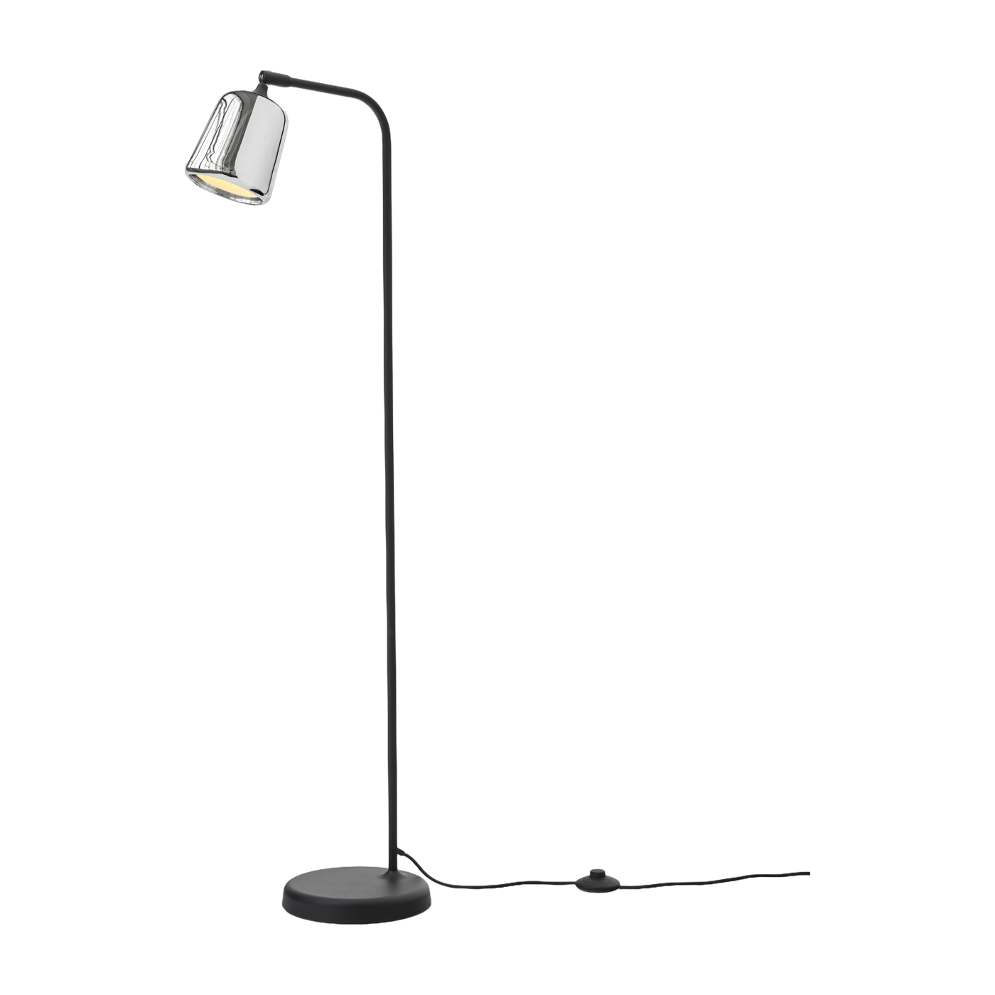 Lampadaire en acier inoxydable 125 cm Material - New Works