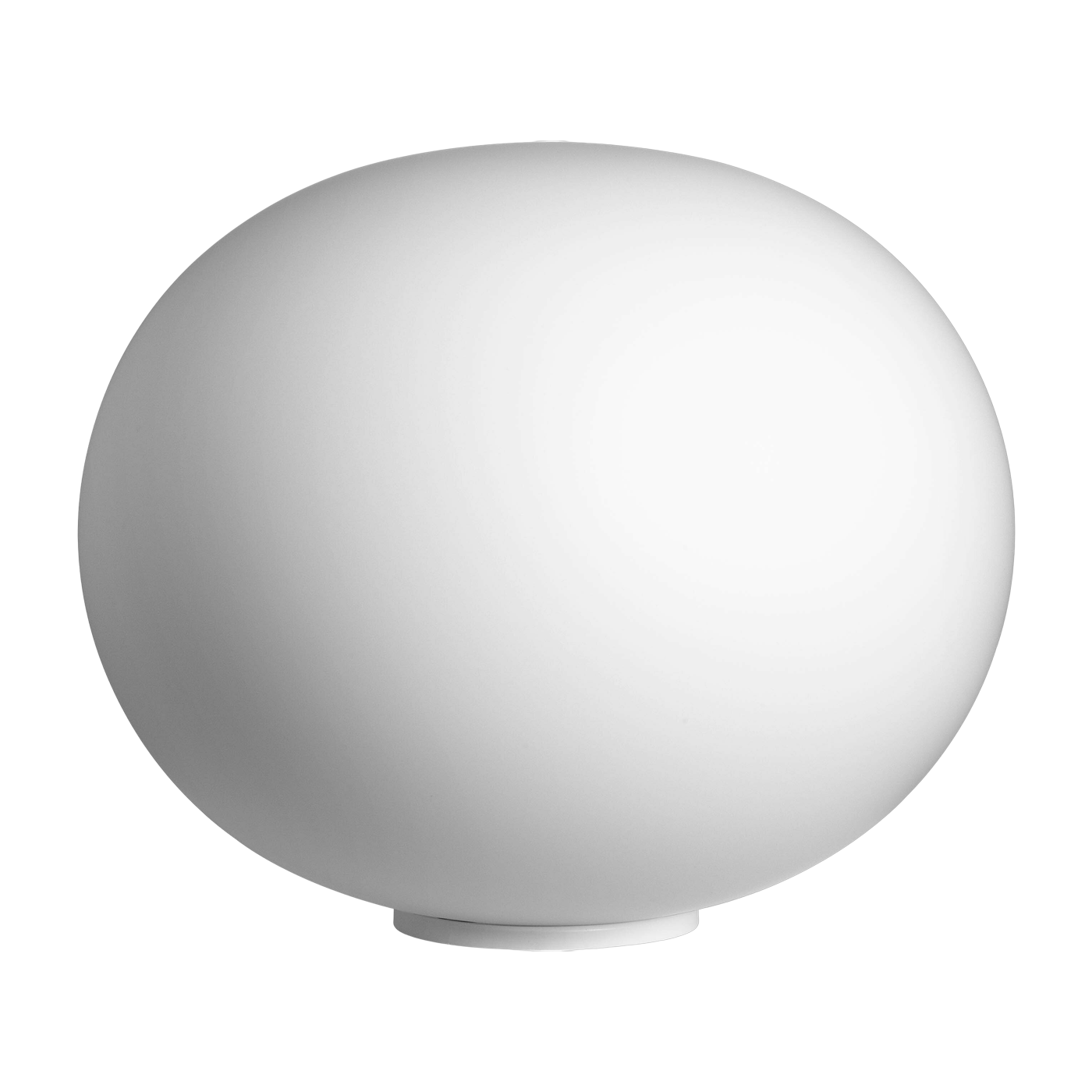 Tischlampe design aus Opalglas 33 x 27 cm Glo-Ball - - Flos