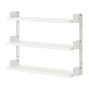 White lacquered mdf wood shelf 60 cm Tea - New works
