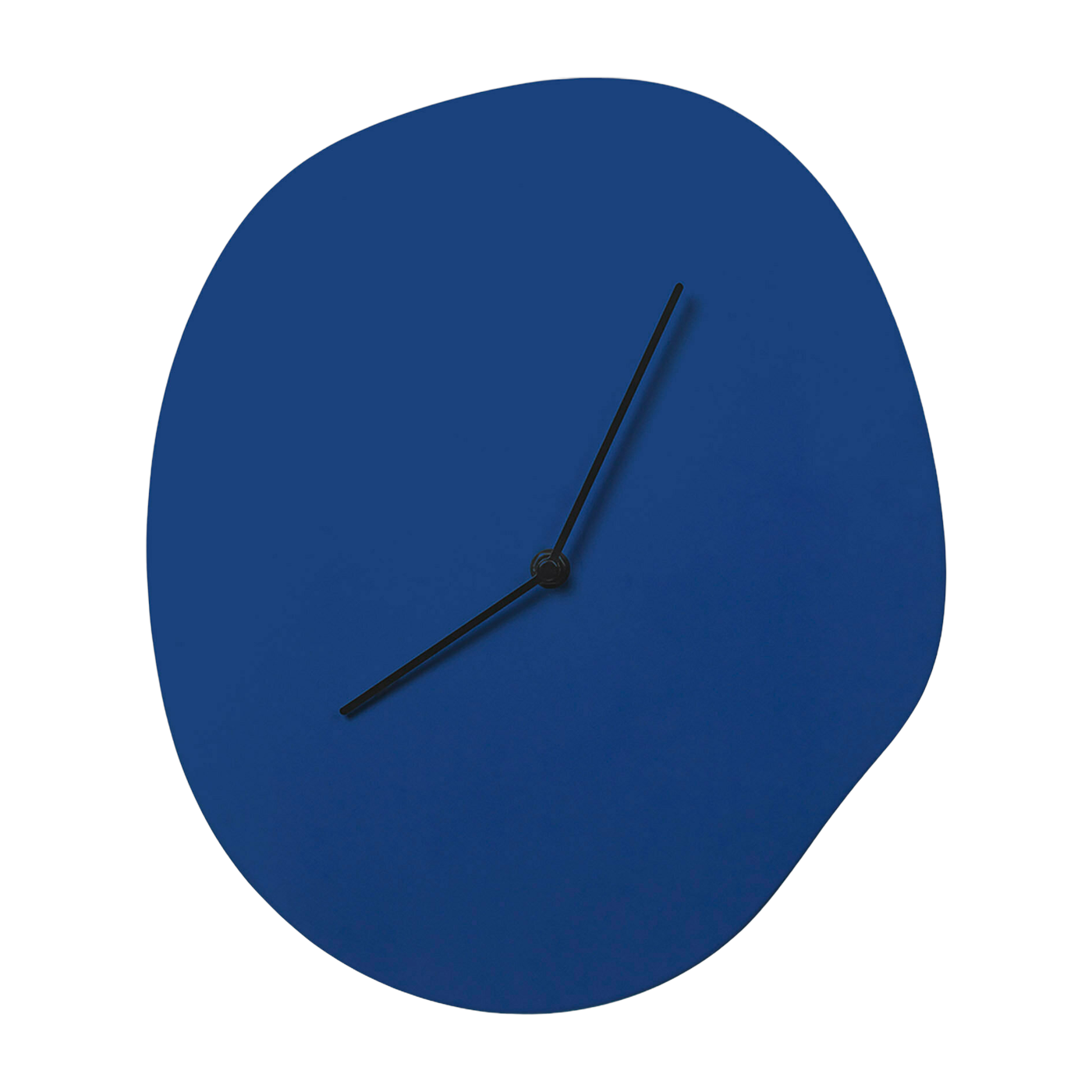 Reloj de pared azul 28 x 33 cm Melt - Ferm Living