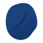 Blue wall clock 28 x 33 cm Melt - Ferm Living