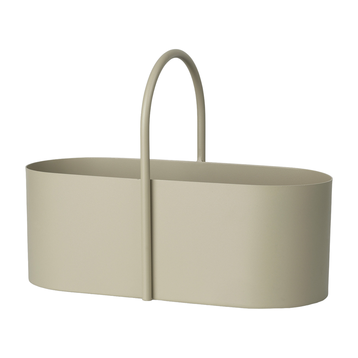 Caja de almacenaje de hierro galvanizado 35 x 26 x 17 cm Grib - Ferm living