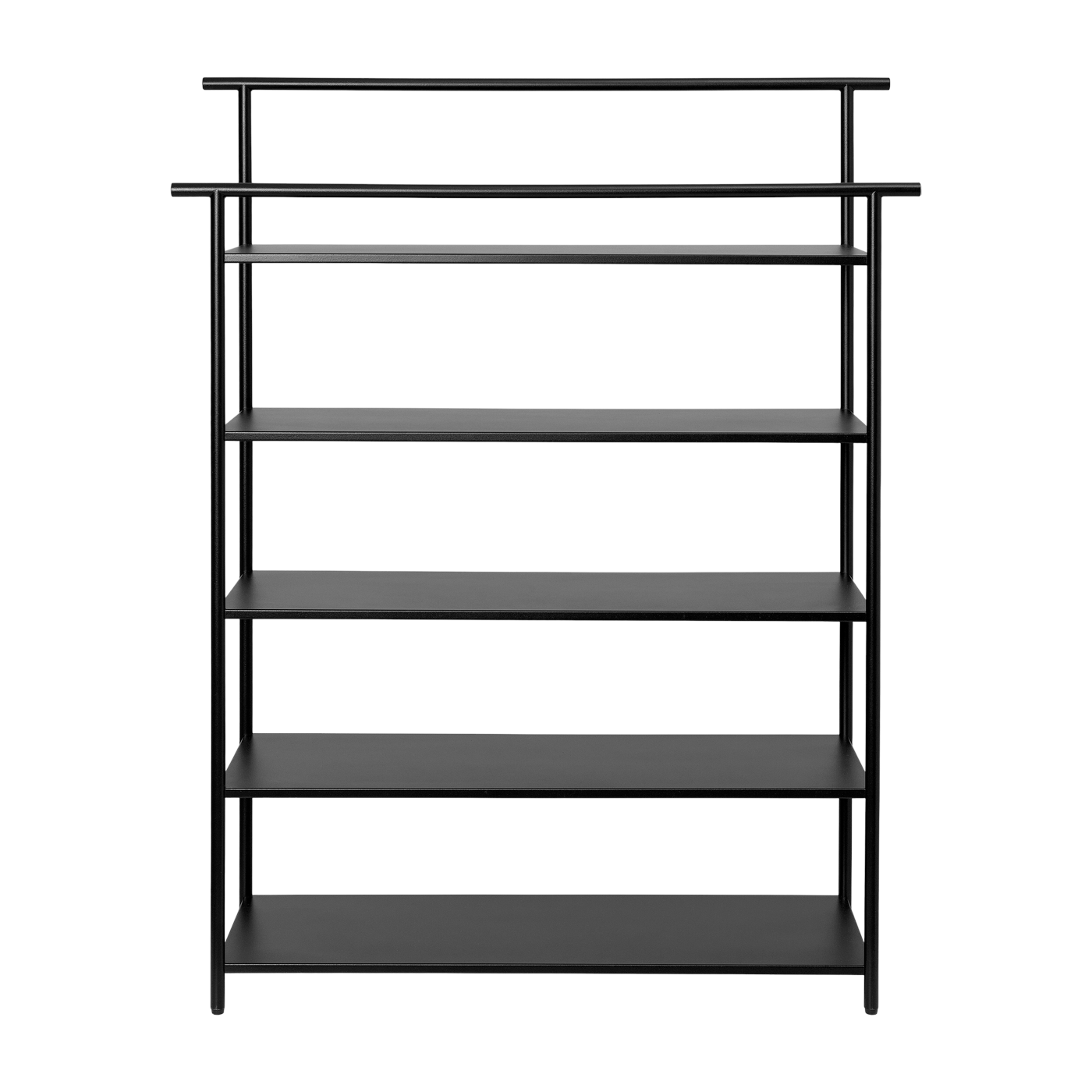 Meuble à chaussures en fer noir 105,8 x 82 cm Dora - Ferm living