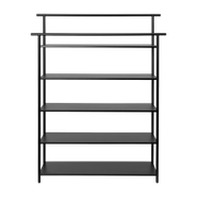 Schuhschrank aus Eisen, schwarz 105, 8 x 82 cm Dora - Ferm living