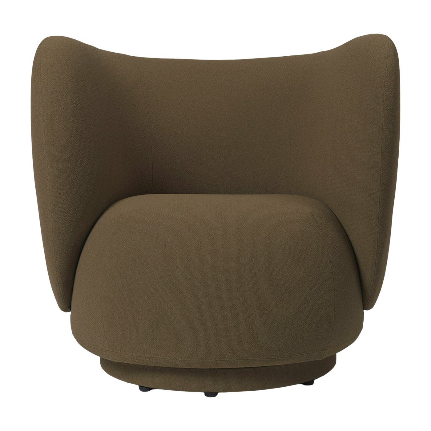 Fauteuil lounge grain caramel Rico - Ferm living