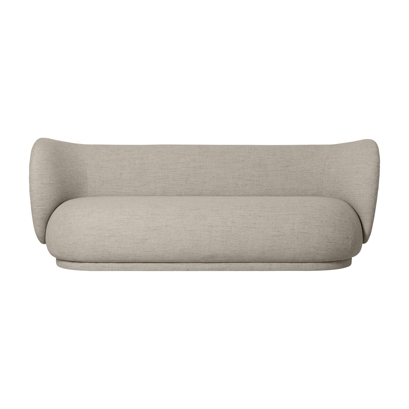 3-Sitzer-Sofa mit Schleifenmuster Sand 210 cm Rico -. Ferm living