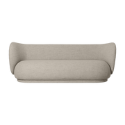 3-Sitzer-Sofa mit Schleifenmuster Sand 210 cm Rico -. Ferm living