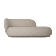 Canapé bouclé sable 190 cm Rico divan - Ferm living