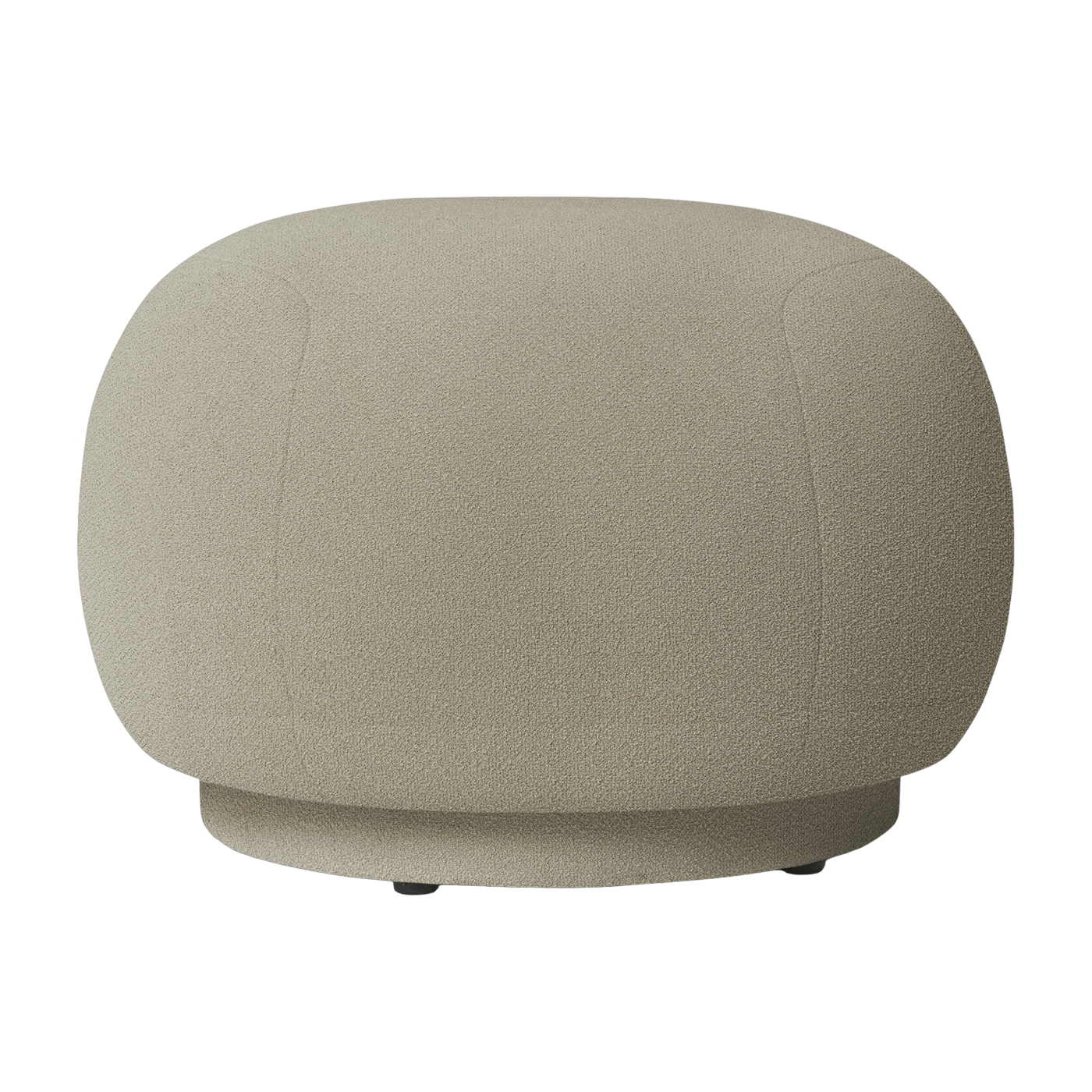 Pouf grain beige 60 x 41 cm Rico - Ferm living