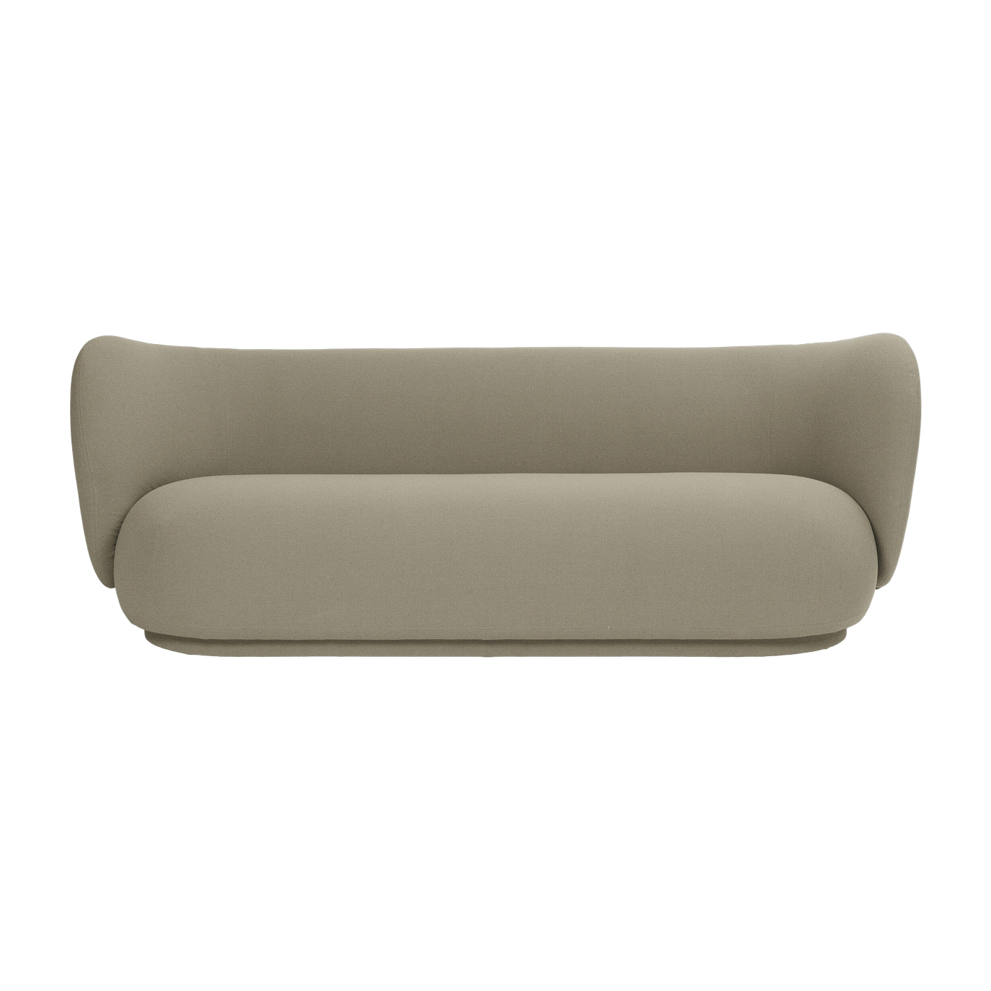 3-Sitzer-Sofa mit beiger Maserung 210 cm Rico -. Ferm living