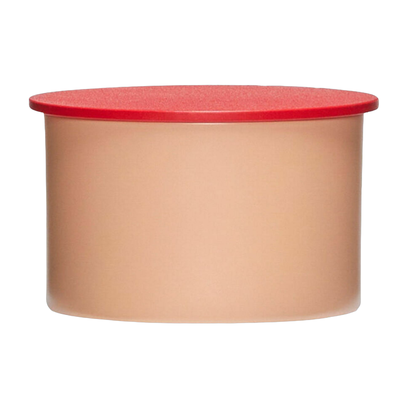 Boîte en poudre de pierre rouge 10x6 cm District - Hübsch
