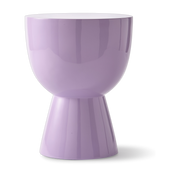 Table d'appoint lilas laqué 46 cm Tip tap - Pols Potten