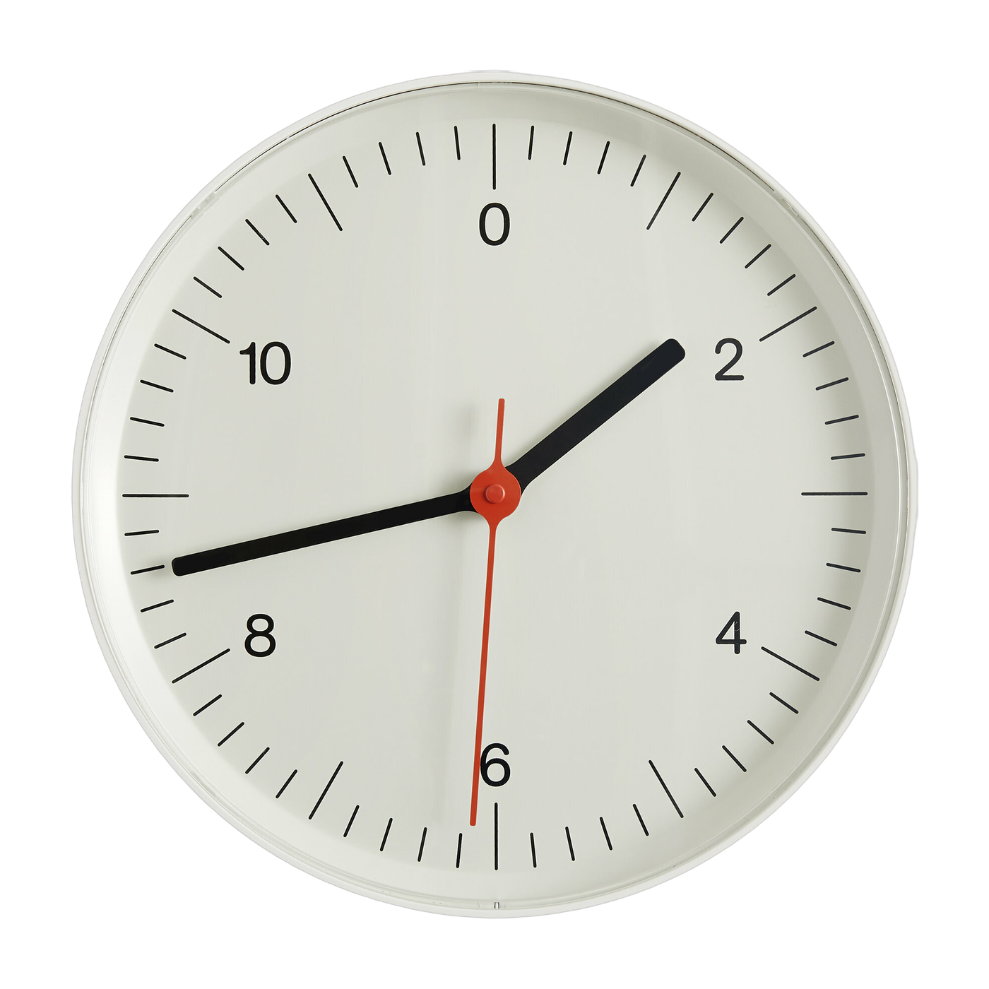 Horloge murale blanche 26 cm - HAY
