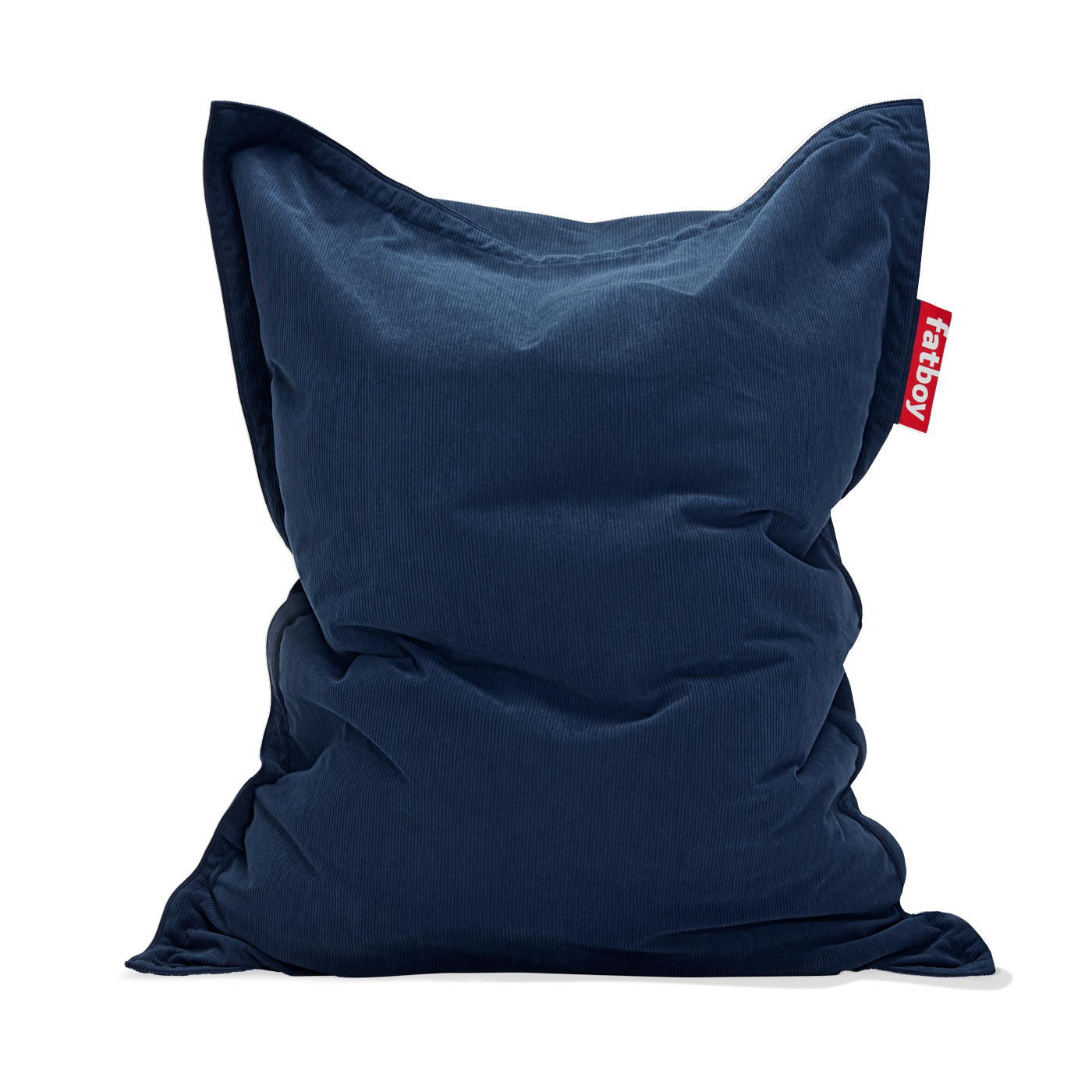 Puf original reciclado azul oscuro Slim cord - Fatboy