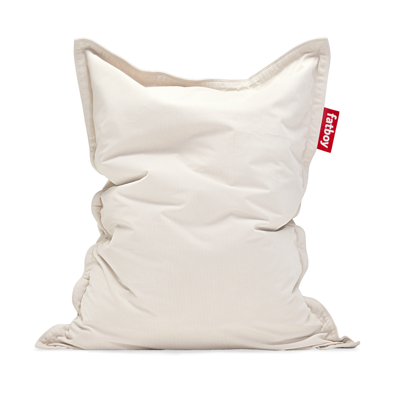 Pouf original recycled cream Slim cord - Fatboy