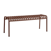 Banc de jardin en métal rouge Palissade - HAY