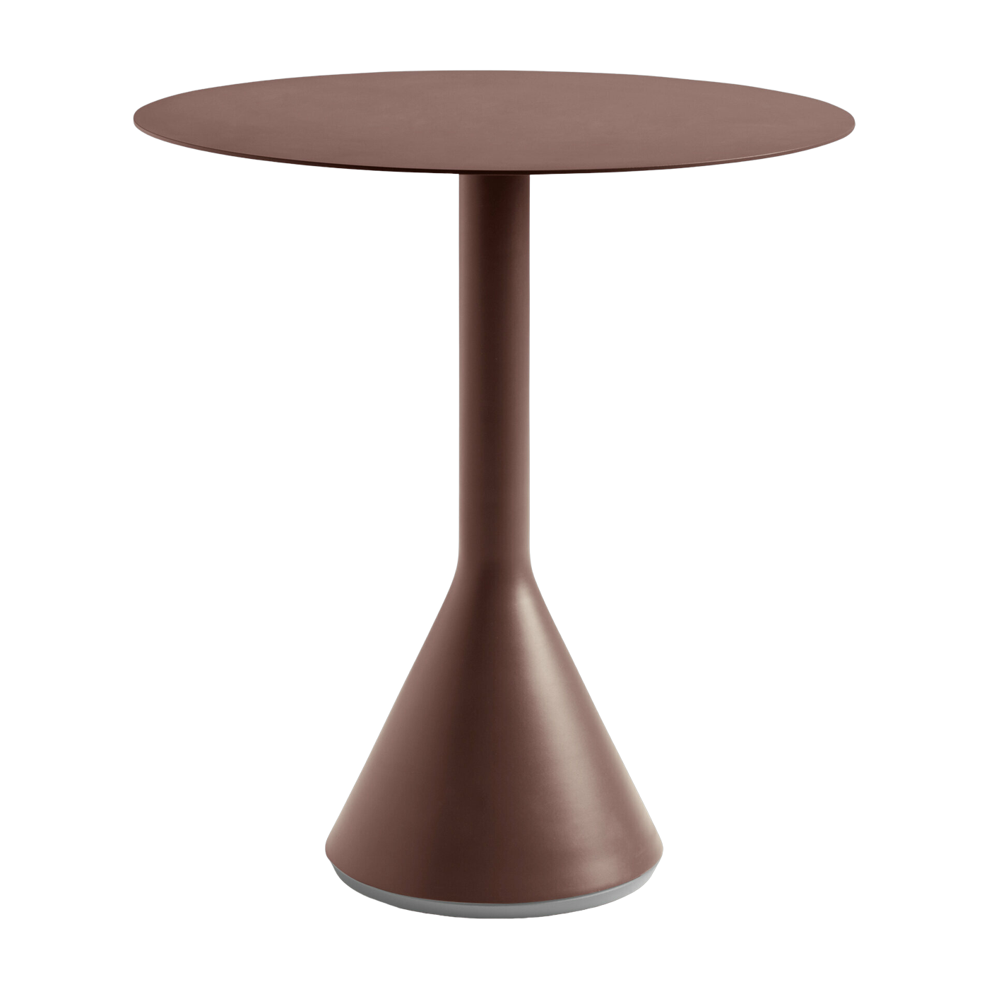 Tavolo a cono rosso Palissade 70 cm - HAY