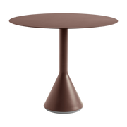 Table cone rouge 90 cm Palissade - HAY