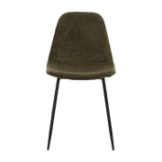 Chaise en tissu vert Found - House Doctor