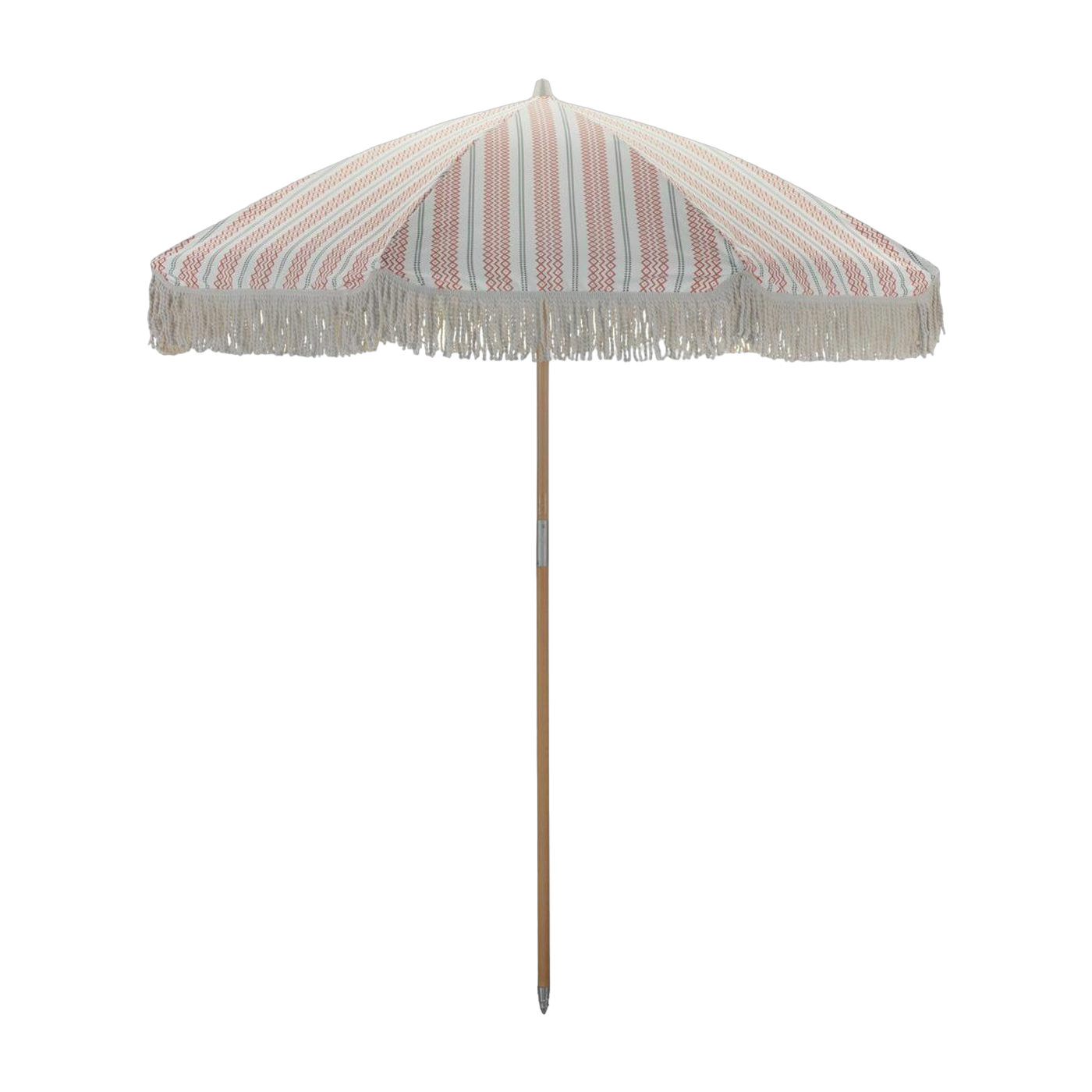 Sonnenschirm De Plage /Jardin Umbra Rouge/Vert - House Doctor