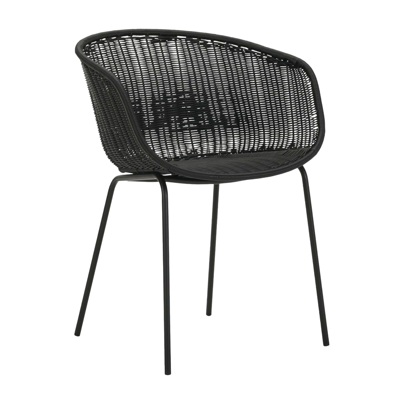 Fauteuil Hapur Noir - House Doctor