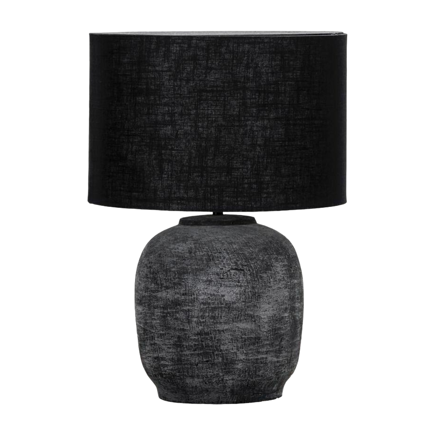 Lampe De Table Avec Abat-Jour Hdtahi Noir - House Doctor