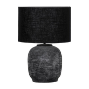Lampe De Table Avec Abat-Jour Tahi Noir - House Doctor