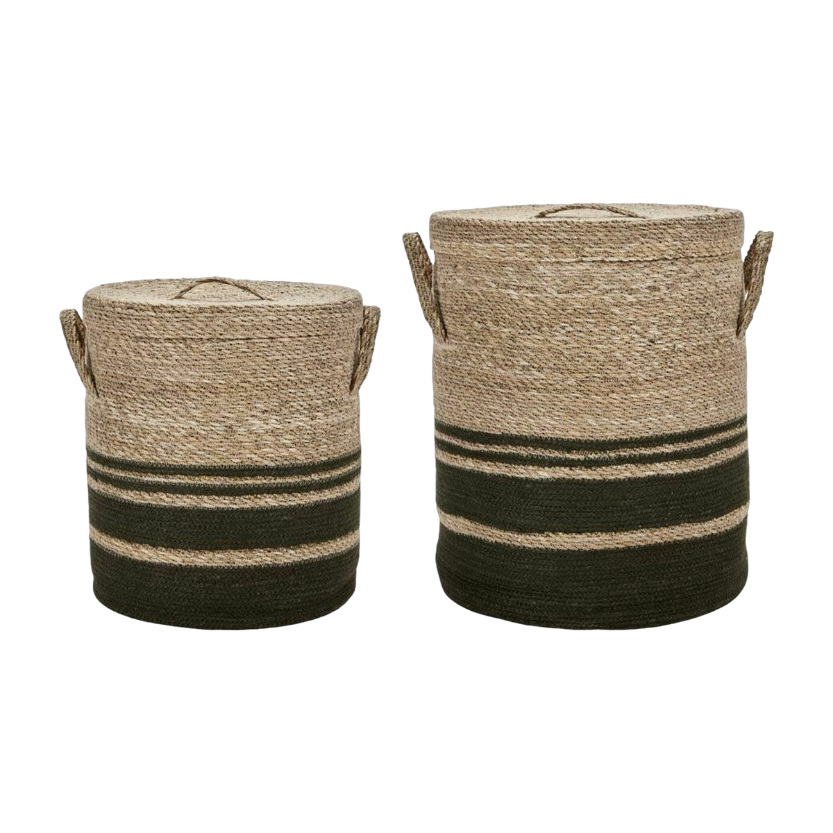 Panier Avec Couvercle Hdlaundry Armée - House Doctor