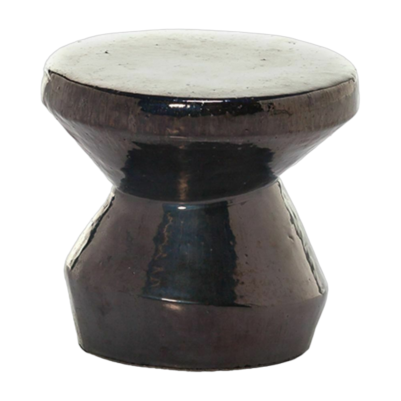 Mesa baja de hormigón gris antracita 32 x 30 cm Inout 47 - Gervasoni