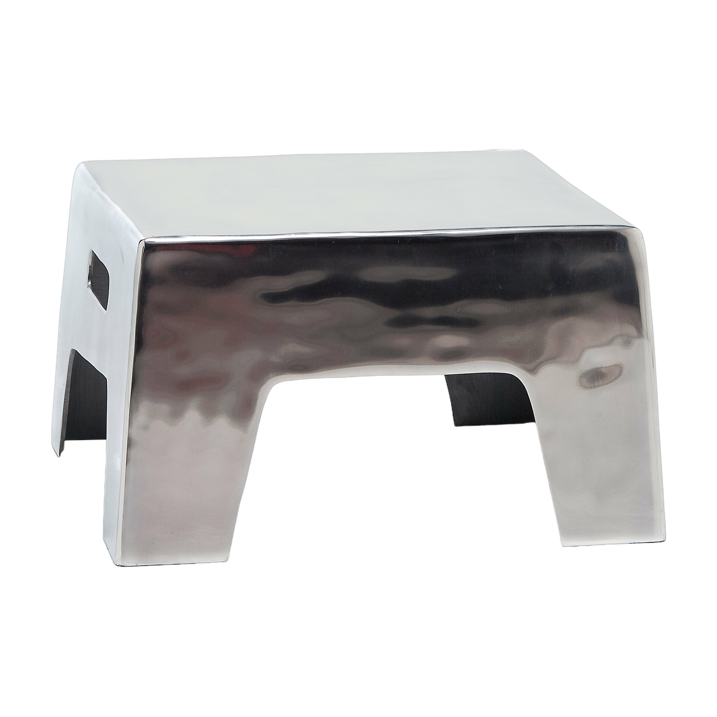 Aluminum pedestal table 53 x 30 cm Inout 45 IN - Gervasoni