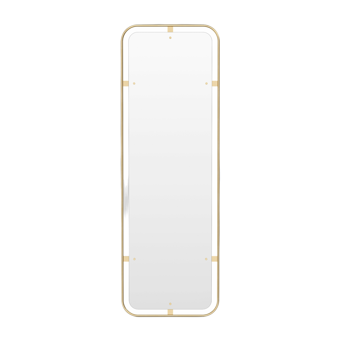 Gilded brass mirror 53 x 158 cm Nimbus - Audo