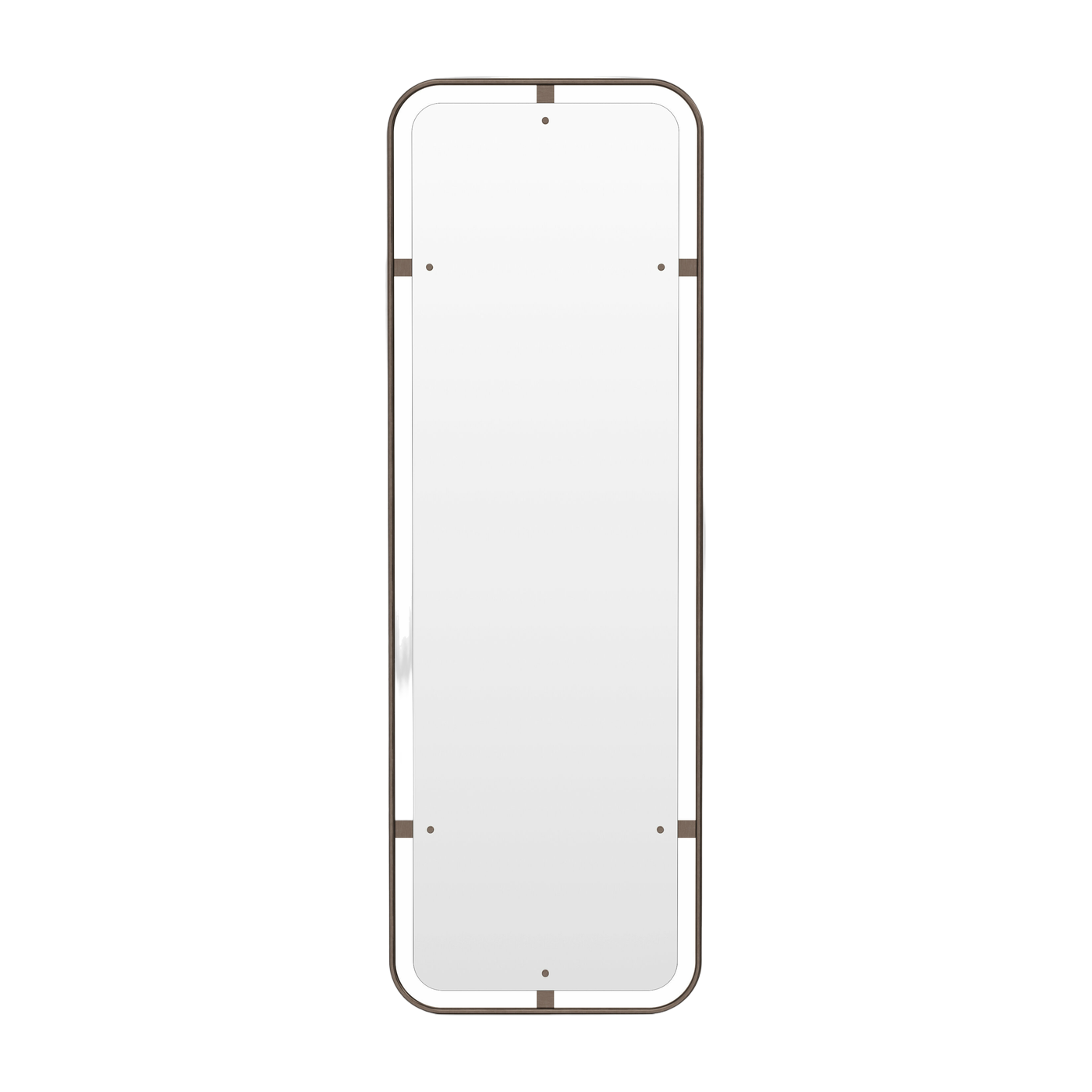 Copper-plated brass mirror 53 x 158 cm Nimbus - Audo