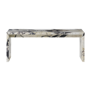 Table basse en marbre calacatta viola 100 x 38 cm Plinth Bridge - Audo