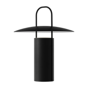 Black cordless lamp 26 x 22 cm Ray - Audo