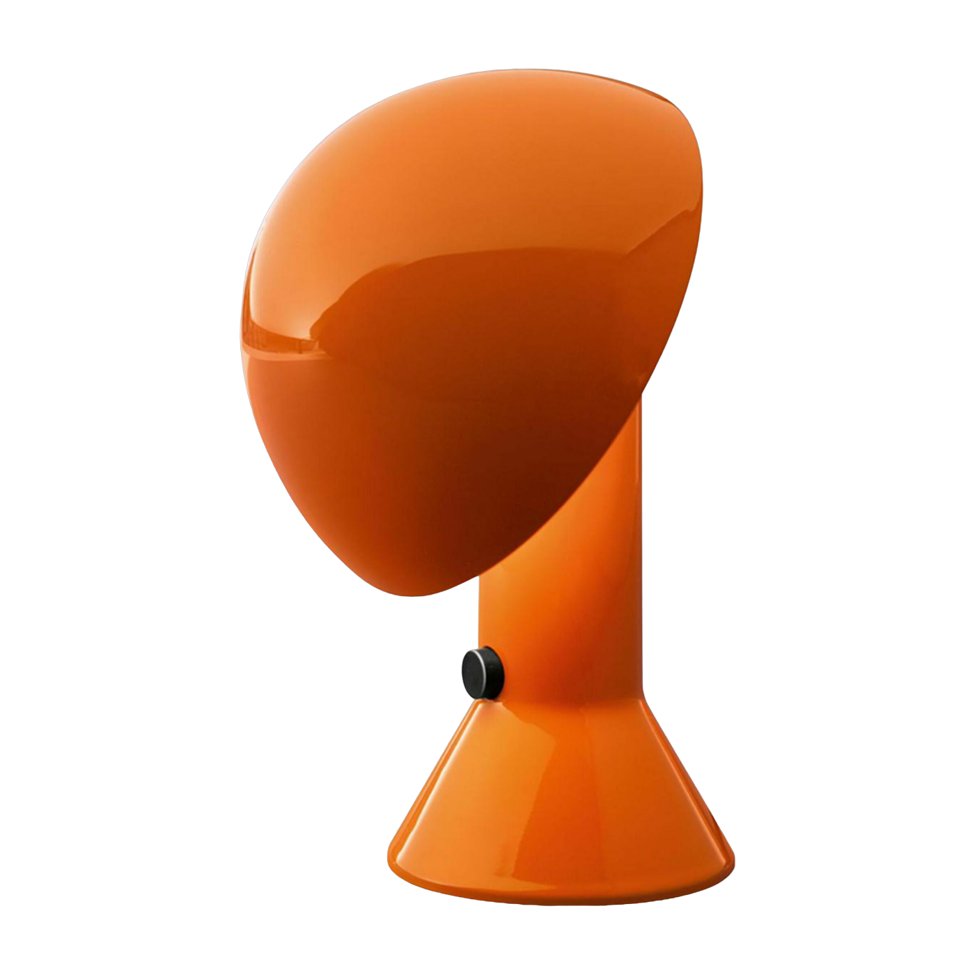 Lampe en résine orange 22 x 28 cm Elmetto - Martinelli Luce