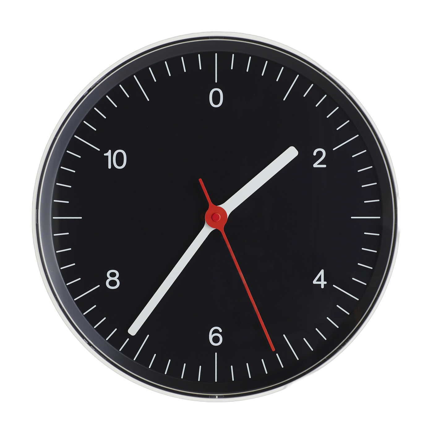 Horloge murale noire 26 cm - HAY