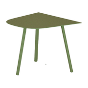 Table basse en aluminium vert 56 x 38 cm Mosaiko - Fast Spa