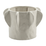 Vaso in gres bianco sporco 22 x 15 cm Molly 02 S - Serax