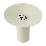 Vase beige stoneware 26 x 29 cm Hana - Audo