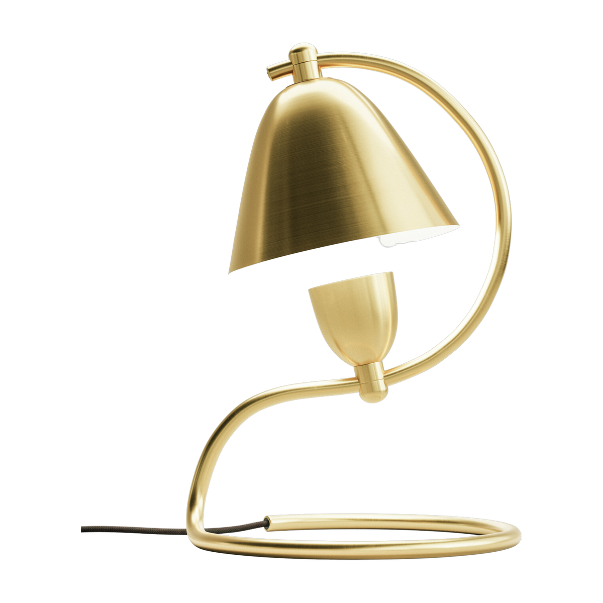 Table lamp in gilded steel 42 x 265 cm Klampenborg - Audo
