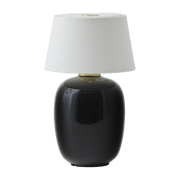 Black ceramic cordless lamp 20 x 12 cm Torso - Audo