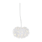 Suspension ronde cristale 28 x 19 cm Bloom - Kartell