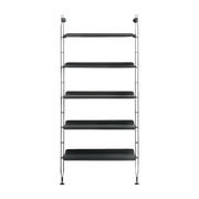 Librería de madera negra 99 x 215 cm Adam - Kartell